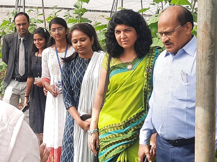 University Placement & Counselling Cell organized a Full Day “Campus to Corporate – C2C” program for the final year students of Horticulture Polytechnic, Navsari on April 03, 2023.