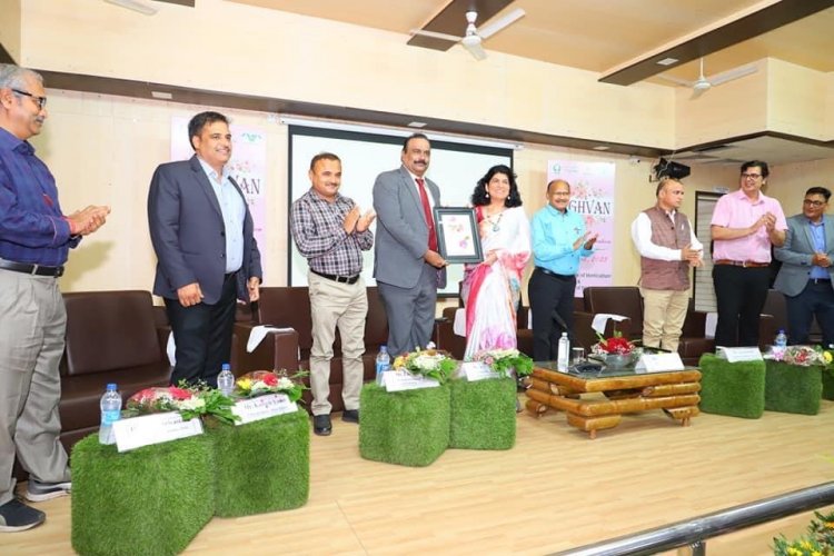 The Alumni Convention of Horticulture and Forestry faculty- 'BaghVan' was inaugurated by Hon'ble Vice-Chancellor Dr. Z. P. Patel on April 14, 2023.