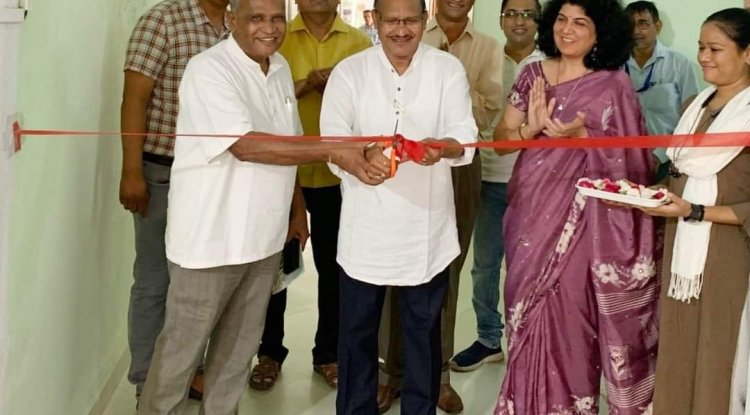 Soribashi - a bridge signifying and leading to 'Parivartan' with Tsubo- Niwa - Courtyard garden at ASPEE College of Horticulture, Navsari was inaugurated by Hon'ble Vice-Chancellor Dr. Z. P. Patel.