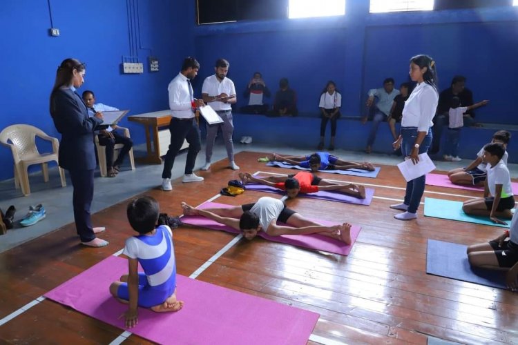 The “Gujarat State Yogasana Championship” & National Seminar on “Role of Yoga in Psychological and Physical Health of Youth”