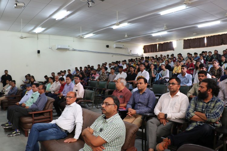 "Teachers Day" was celebrated at N. M. College of Agriculture, Navsari on September 05, 2023. Roles were switched for this precious day, students of college played as teachers and teachers were encouraging them as audience. 