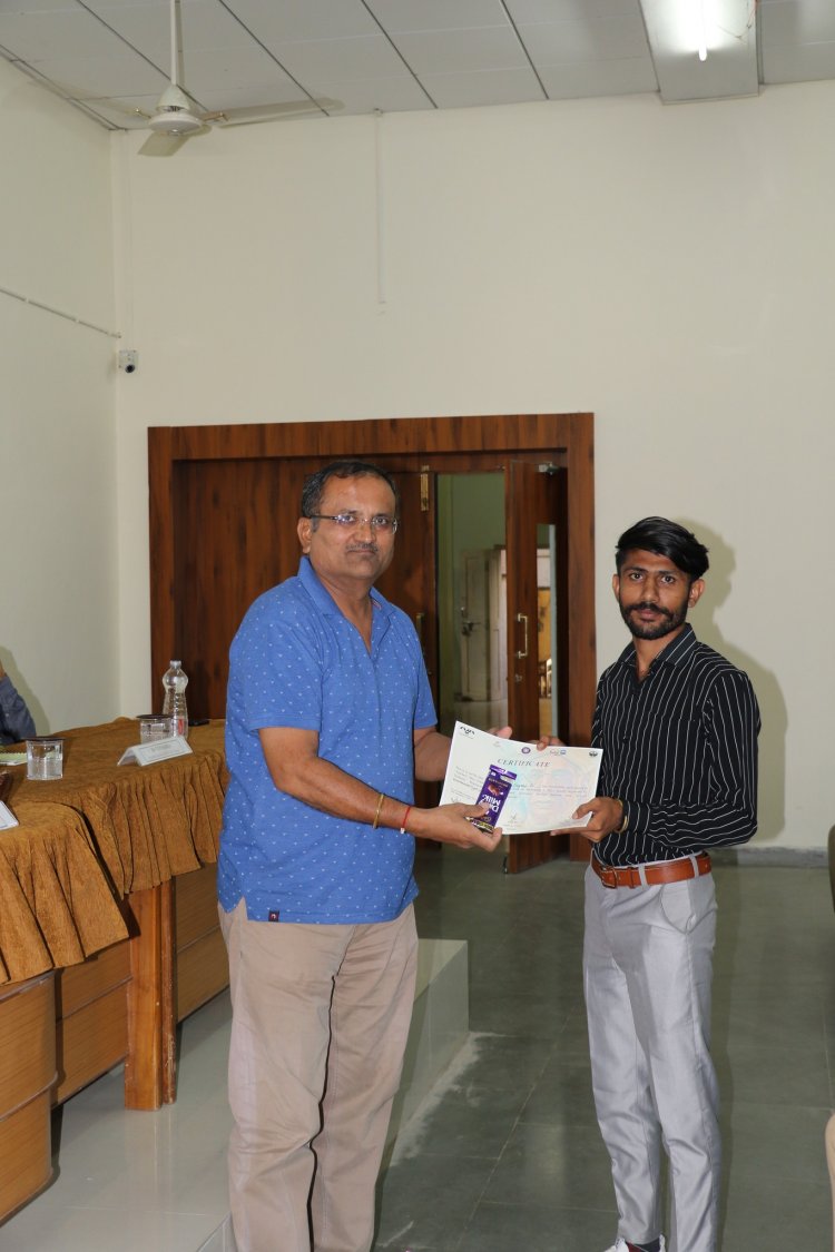 "Teachers Day" was celebrated at N. M. College of Agriculture, Navsari on September 05, 2023. Roles were switched for this precious day, students of college played as teachers and teachers were encouraging them as audience. 