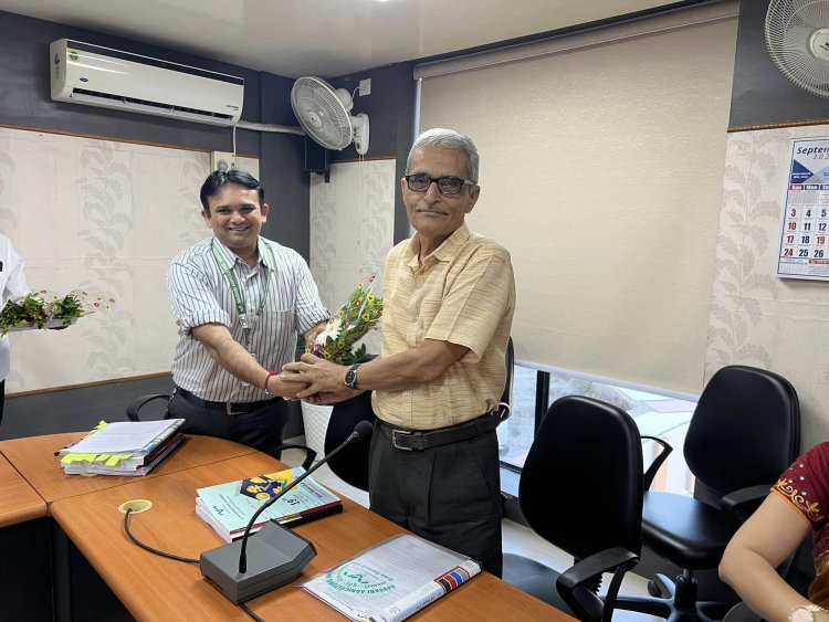 Hon'ble Vice-Chancellor Dr. Z. P. Patel chaired the 23rd Finance committee Meeting organized by Office of The Comptroller, on September 12, 2023.