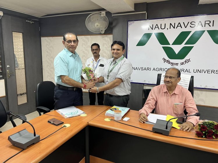 Hon'ble Vice-Chancellor Dr. Z. P. Patel chaired the 23rd Finance committee Meeting organized by Office of The Comptroller, on September 12, 2023.