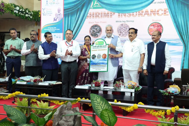 The "Shrimp Farmers Conclave 2023," organized by ICAR – Central Institute of Brackishwater Aquaculture, took place at Navsari Agricultural University on September 14, 2023.