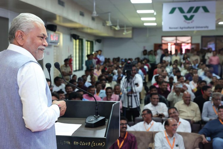 The "Shrimp Farmers Conclave 2023," organized by ICAR – Central Institute of Brackishwater Aquaculture, took place at Navsari Agricultural University on September 14, 2023.