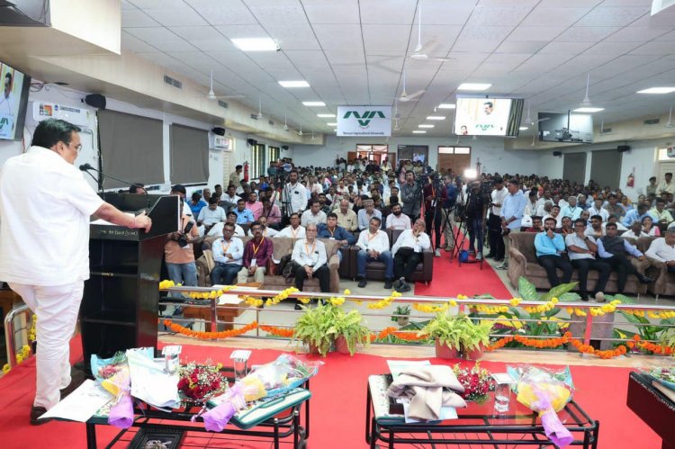 The "Shrimp Farmers Conclave 2023," organized by ICAR – Central Institute of Brackishwater Aquaculture, took place at Navsari Agricultural University on September 14, 2023.