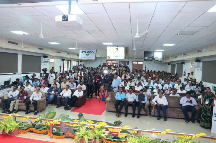 The "Shrimp Farmers Conclave 2023," organized by ICAR – Central Institute of Brackishwater Aquaculture, took place at Navsari Agricultural University on September 14, 2023.