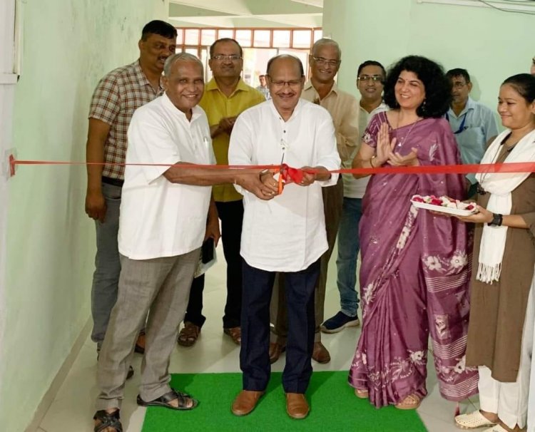 Soribashi - a bridge signifying and leading to 'Parivartan' with Tsubo- Niwa - Courtyard garden at ASPEE College of Horticulture, Navsari was inaugurated by Hon'ble Vice-Chancellor Dr. Z. P. Patel.