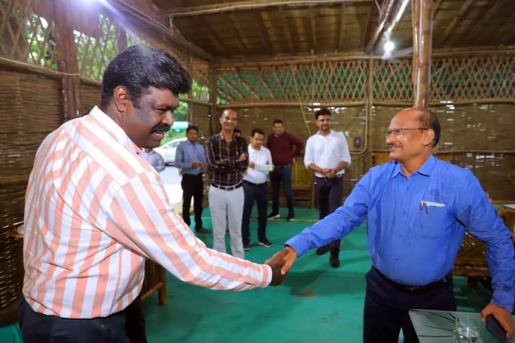 World Bamboo Day - 2023 was celebrated by Bamboo Resource Centre, Navsari in the presence of Hon’ble Vice-Chancellor Dr. Z. P. Patel as President of the function; Dr. K. Sasikumar (IFS), CCF Surat Circle as Chief Guest