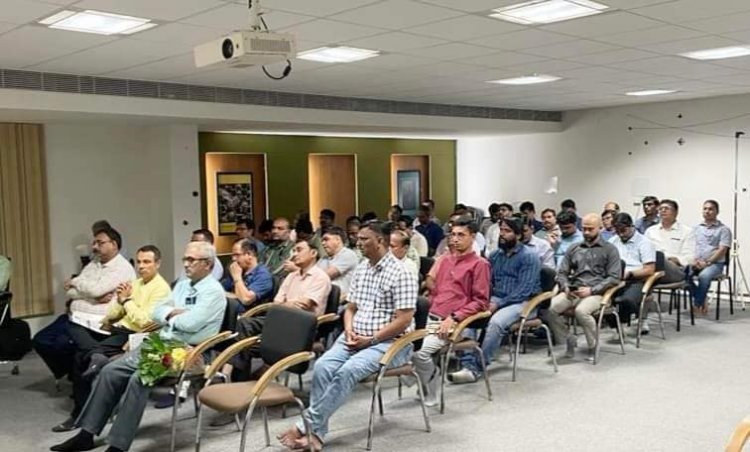 Hon'ble Vice-Chancellor Dr. Z. P. Patel presided over the inaugural function of the workshop on 'National Agricultural Research and Education System-Blended Learning Platform (NARES-BLP)' jointly organised by NAU in collaboration with ICAR-IASRI on September 22, 2023 at NAU