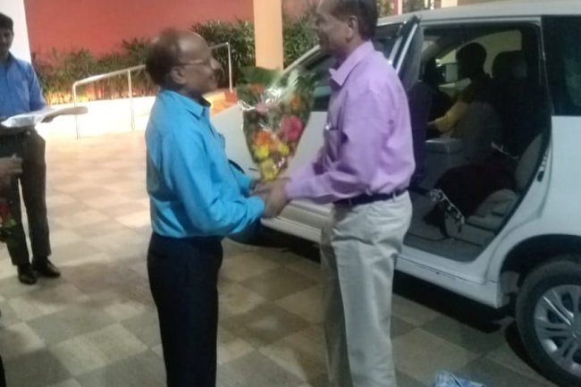 Shri P. D. Palsana, Joint secretary (Agriculture University), Agriculture, Farmers Welfare & Co-Operation Department, Govt. of Gujarat visited various centers of NAU during his official visit to Navsari on September 27, 2023.