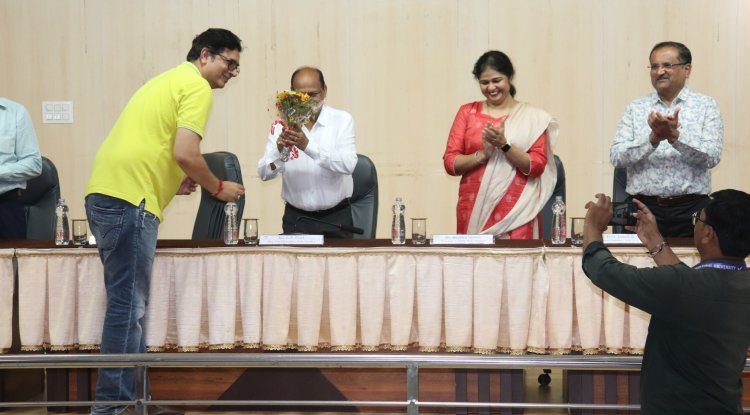 On September 21, 2023 The Centralized IT Device Purchase distribution program was conducted under the distinguished Leadership of the Honorable Vice Chancellor, Dr. Z. P. Patel Sir