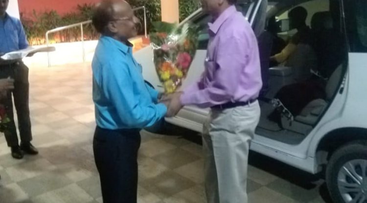 Shri P. D. Palsana, Joint secretary (Agriculture University), Agriculture, Farmers Welfare & Co-Operation Department, Govt. of Gujarat visited various centers of NAU during his official visit to Navsari on September 27, 2023.