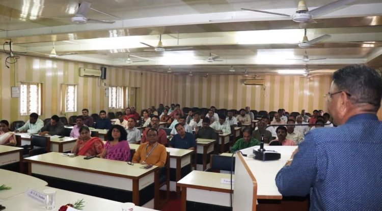 The 34th ZREAC meeting convened under the chairmanship of Hon'ble Vice-Chancellor Dr. Z. P. Patel at SSK, Navsari on October 17, 2023.