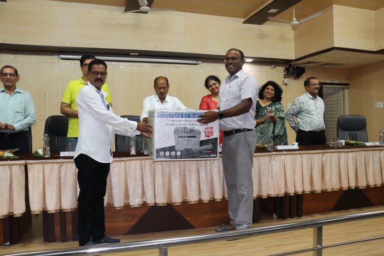 On September 21, 2023 The Centralized IT Device Purchase distribution program was conducted under the distinguished Leadership of the Honorable Vice Chancellor, Dr. Z. P. Patel Sir