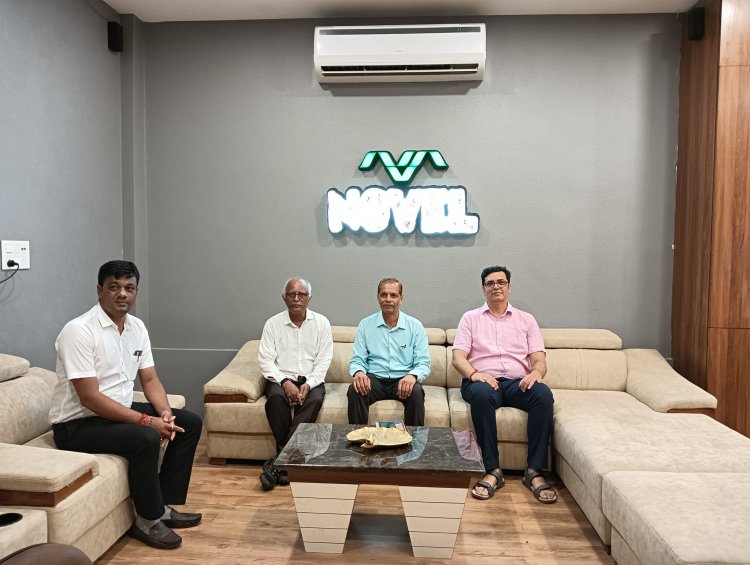 Shri P. D. Palsana, Joint secretary (Agriculture University), Agriculture, Farmers Welfare & Co-Operation Department, Govt. of Gujarat visited various centers of NAU during his official visit to Navsari on September 27, 2023.