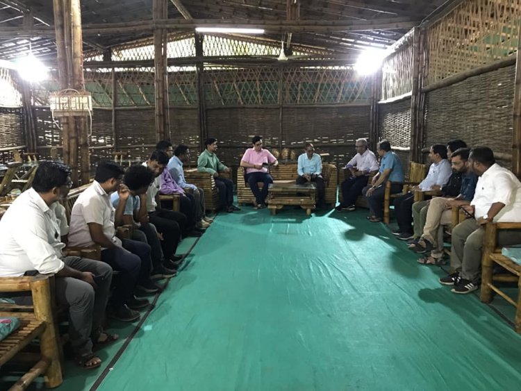 Shri P. D. Palsana, Joint secretary (Agriculture University), Agriculture, Farmers Welfare & Co-Operation Department, Govt. of Gujarat visited various centers of NAU during his official visit to Navsari on September 27, 2023.