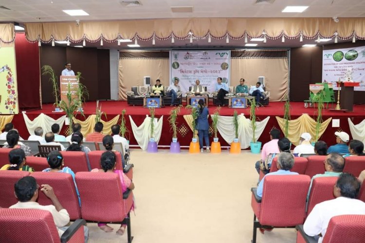 To mark the Celebration of the International Year of Millets-2023, the 'Millets Krishi Mela' was organized at Hill Millet Research Station, Waghai on September 03, 2023.