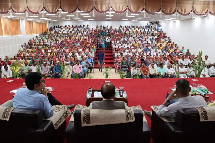 To mark the Celebration of the International Year of Millets-2023, the 'Millets Krishi Mela' was organized at Hill Millet Research Station, Waghai on September 03, 2023.