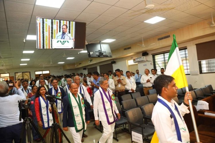 Hon'ble Vice-Chancellor Dr. Z. P. Patel presided over the “First Polytechnic Passing Out Ceremony” held on October 05, 2023, at the Central Examination Hall, Navsari.