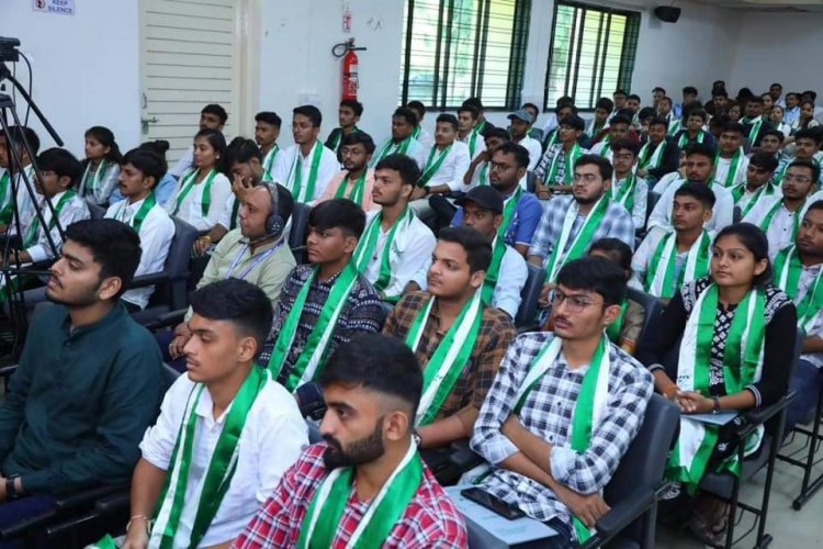 Hon'ble Vice-Chancellor Dr. Z. P. Patel presided over the “First Polytechnic Passing Out Ceremony” held on October 05, 2023, at the Central Examination Hall, Navsari.