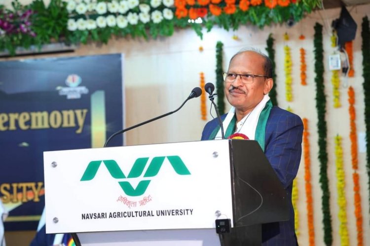 Hon'ble Vice-Chancellor Dr. Z. P. Patel presided over the “First Polytechnic Passing Out Ceremony” held on October 05, 2023, at the Central Examination Hall, Navsari.