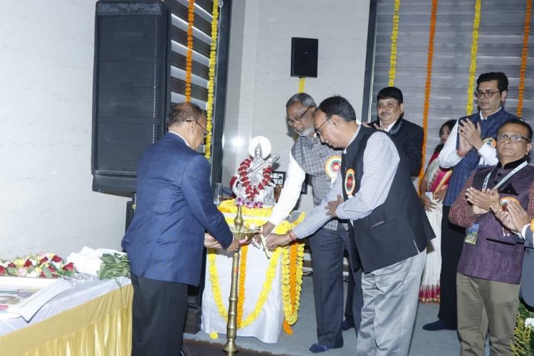 The inaugural function of 3 days National conference on ‘Transformation of Agro-technologies for Enhancing Production under Diverse Agroecosystem’ organized by College of Agriculture, Waghai in association with Indian society of Agronomy- Navsari 