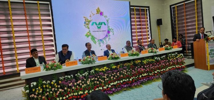 The inaugural function of 3 days National conference on ‘Transformation of Agro-technologies for Enhancing Production under Diverse Agroecosystem’ organized by College of Agriculture, Waghai in association with Indian society of Agronomy- Navsari 