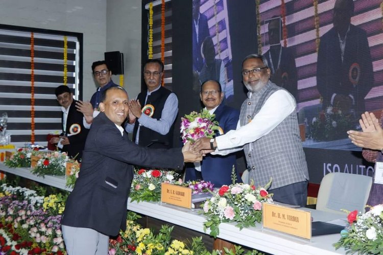 The inaugural function of 3 days National conference on ‘Transformation of Agro-technologies for Enhancing Production under Diverse Agroecosystem’ organized by College of Agriculture, Waghai in association with Indian society of Agronomy- Navsari 