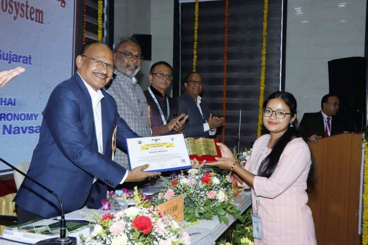 The inaugural function of 3 days National conference on ‘Transformation of Agro-technologies for Enhancing Production under Diverse Agroecosystem’ organized by College of Agriculture, Waghai in association with Indian society of Agronomy- Navsari 