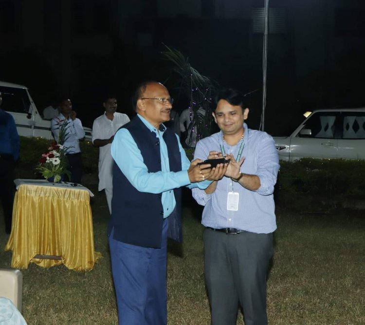 During the National Conference held in Saputara, a special program was organized to celebrate Dr. Z. P. Patel sir's three-year tenure as the Vice-Chancellor of Navsari Agricultural University (NAU) on October 13, 2023.