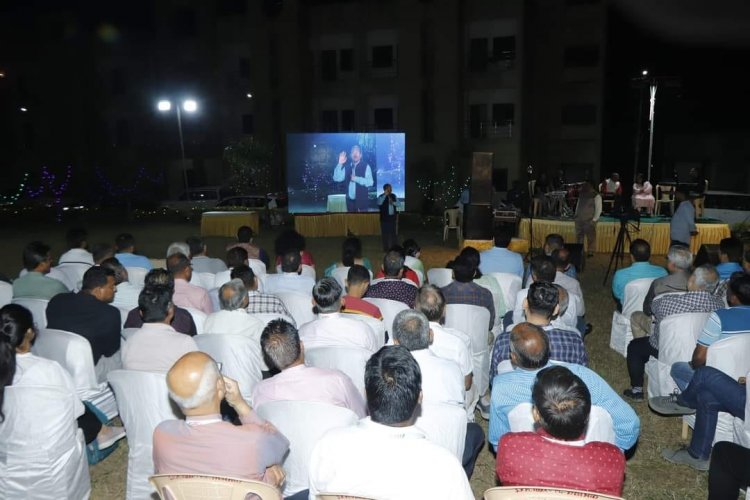 During the National Conference held in Saputara, a special program was organized to celebrate Dr. Z. P. Patel sir's three-year tenure as the Vice-Chancellor of Navsari Agricultural University (NAU) on October 13, 2023.