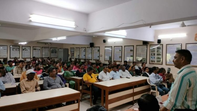 KVK Navsari hosted the inaugural ceremony of 'Technology Week-2023' and 'World Food Day' in the esteemed presence of Hon'ble Vice-Chancellor Dr. Z. P. Patel on October 16, 2023. 