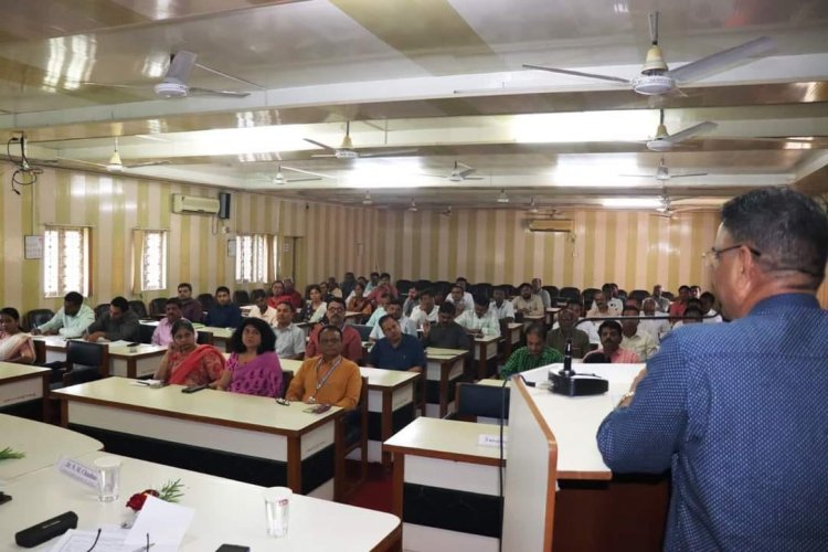 The 34th ZREAC meeting convened under the chairmanship of Hon'ble Vice-Chancellor Dr. Z. P. Patel at SSK, Navsari on October 17, 2023.