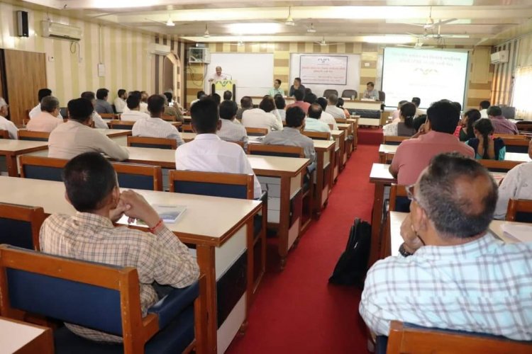 The 34th ZREAC meeting convened under the chairmanship of Hon'ble Vice-Chancellor Dr. Z. P. Patel at SSK, Navsari on October 17, 2023.