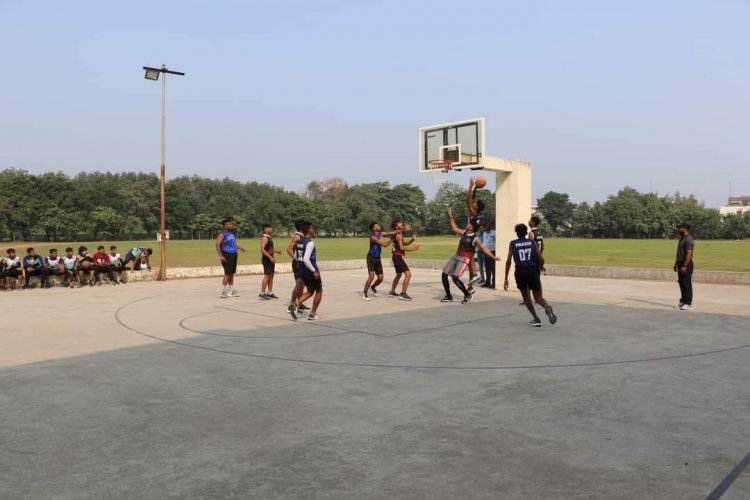 Hon'ble Vice-Chancellor Dr. Z. P. Patel inaugurated the 'Intercollegiate Basketball & Volleyball Tournament- 2023-24' of NAU Navsari on October 17, 2023. 