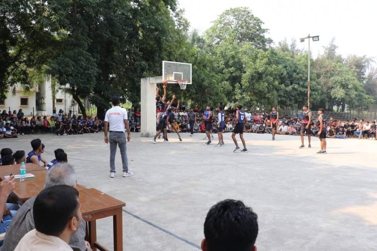 Hon'ble Vice-Chancellor Dr. Z. P. Patel inaugurated the 'Intercollegiate Basketball & Volleyball Tournament- 2023-24' of NAU Navsari on October 17, 2023. 