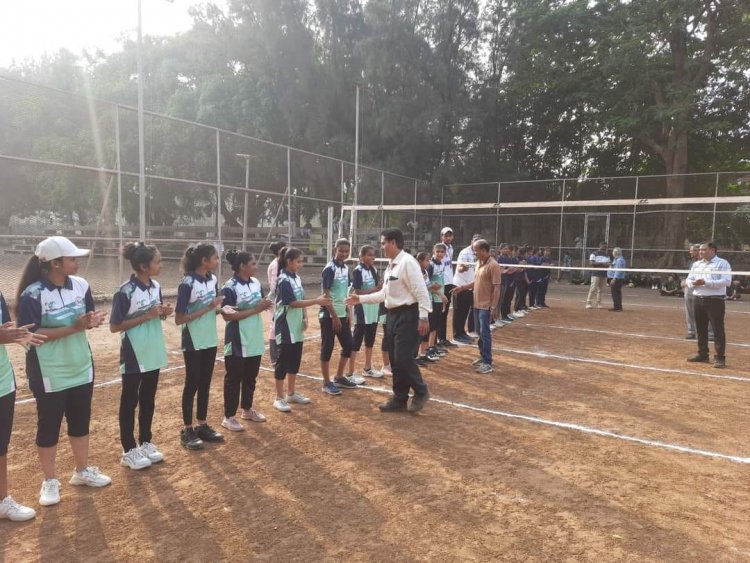 Hon'ble Vice-Chancellor Dr. Z. P. Patel inaugurated the 'Intercollegiate Basketball & Volleyball Tournament- 2023-24' of NAU Navsari on October 17, 2023. 