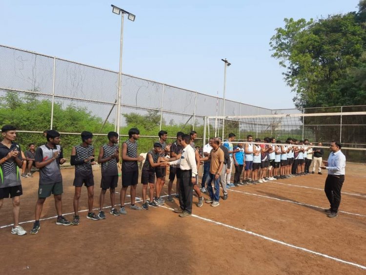 Hon'ble Vice-Chancellor Dr. Z. P. Patel inaugurated the 'Intercollegiate Basketball & Volleyball Tournament- 2023-24' of NAU Navsari on October 17, 2023. 