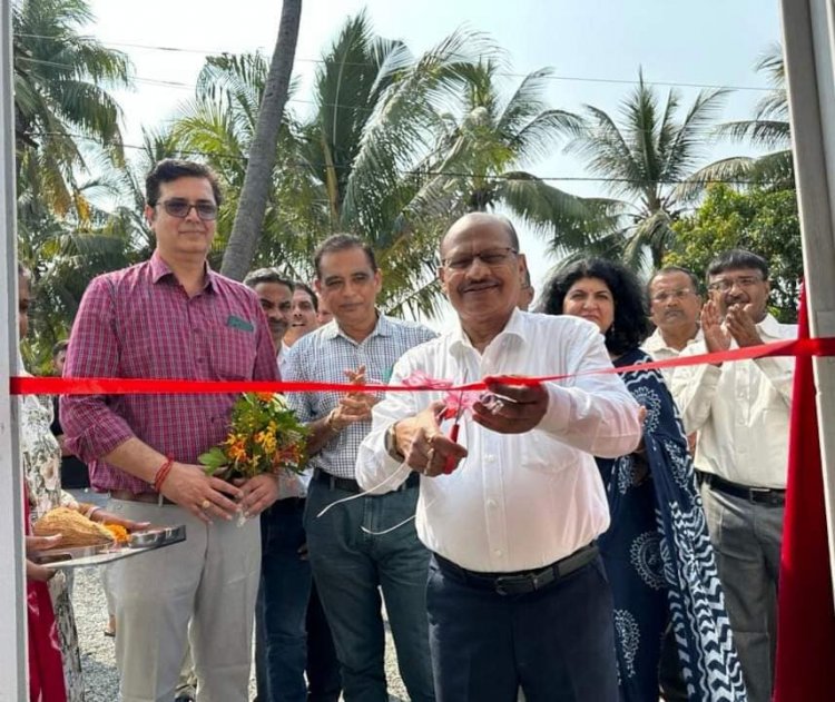 Hon’ble Vice Chancellor Dr. Z. P. Patel inaugurated the “Robotic Grafting Machine” for vegetable crops under RKVY project at Vegetable Research Farm, ASPEE College of Horticulture, Navsari 