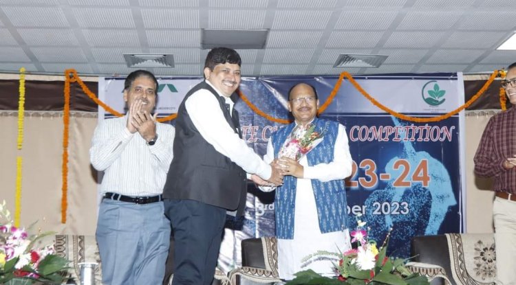 Hon’ble Vice-Chancellor Dr. Z. P. Patel inaugurated the Intercollegiate cultural and literary events competition (Gunjan 2023) of NAU Navsari, organized by College of Agriculture, Waghai 