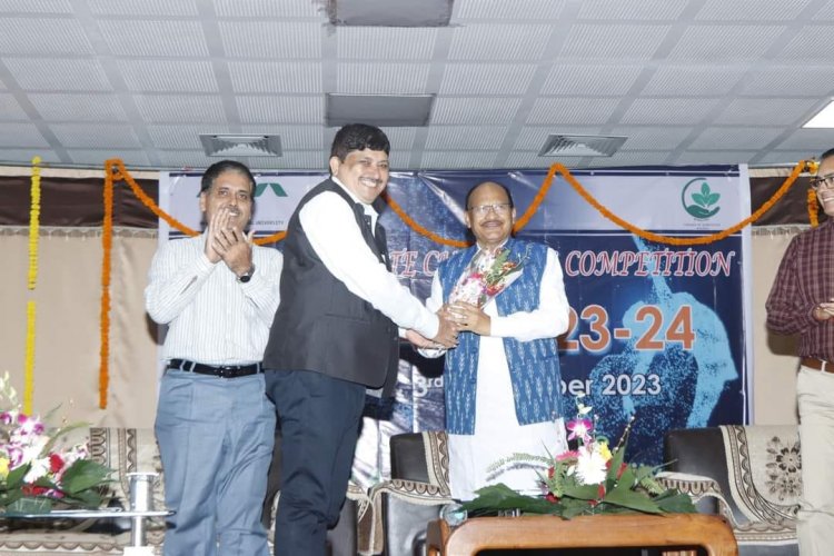 Hon’ble Vice-Chancellor Dr. Z. P. Patel inaugurated the Intercollegiate cultural and literary events competition (Gunjan 2023) of NAU Navsari, organized by College of Agriculture, Waghai 