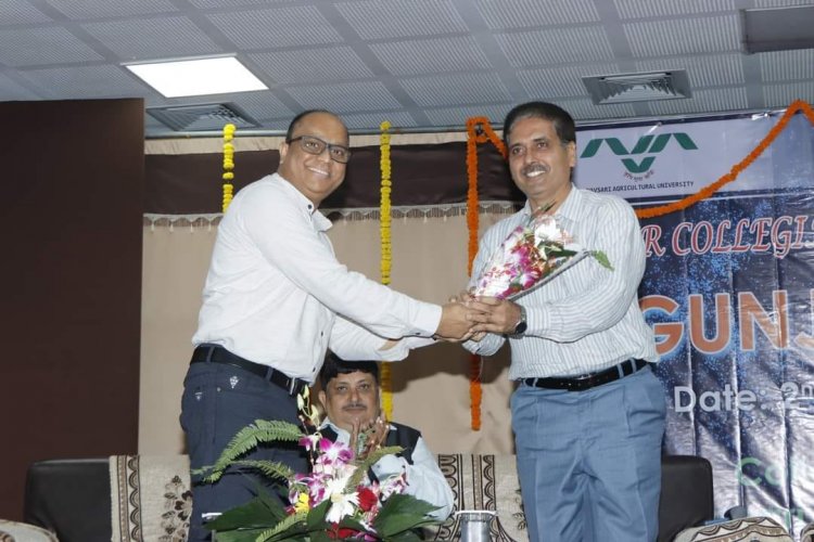 Hon’ble Vice-Chancellor Dr. Z. P. Patel inaugurated the Intercollegiate cultural and literary events competition (Gunjan 2023) of NAU Navsari, organized by College of Agriculture, Waghai 