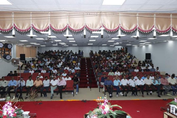 Hon’ble Vice-Chancellor Dr. Z. P. Patel inaugurated the Intercollegiate cultural and literary events competition (Gunjan 2023) of NAU Navsari, organized by College of Agriculture, Waghai 