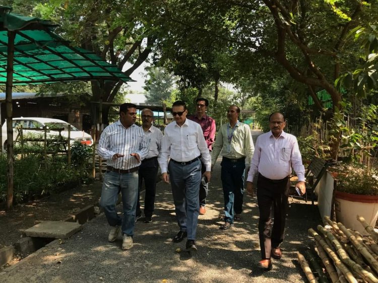 Shri A. K. Rakesh (IAS), Additional Chief Secretary, Agriculture, Farmers Welfare & Co-operation Department, Government of Gujarat visited various centers of NAU during his official visit to Navsari 