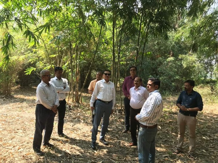 Shri A. K. Rakesh (IAS), Additional Chief Secretary, Agriculture, Farmers Welfare & Co-operation Department, Government of Gujarat visited various centers of NAU during his official visit to Navsari 