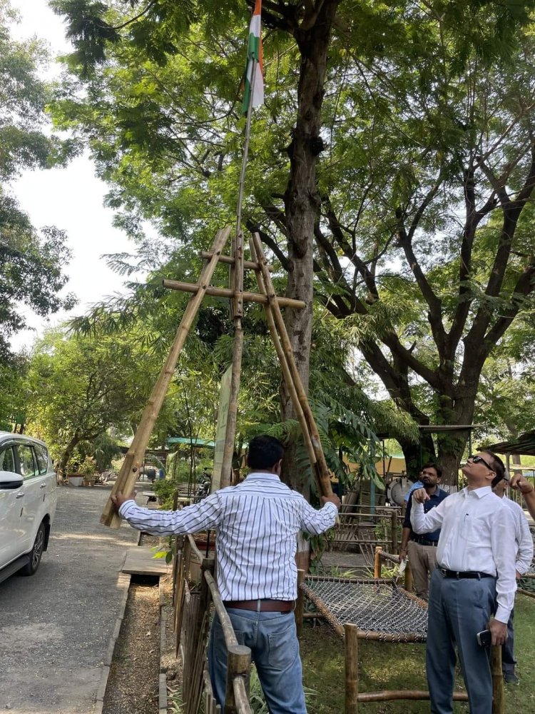 Shri A. K. Rakesh (IAS), Additional Chief Secretary, Agriculture, Farmers Welfare & Co-operation Department, Government of Gujarat visited various centers of NAU during his official visit to Navsari 