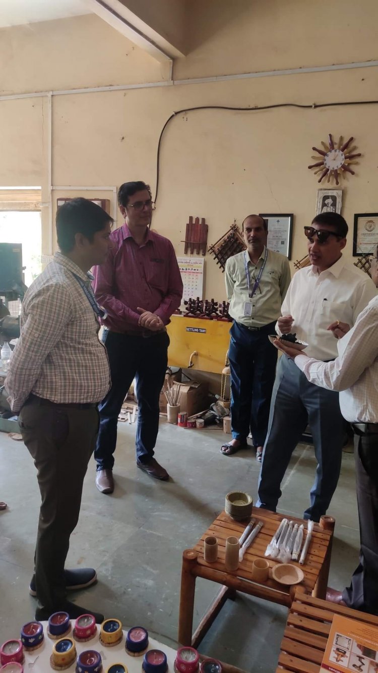 Shri A. K. Rakesh (IAS), Additional Chief Secretary, Agriculture, Farmers Welfare & Co-operation Department, Government of Gujarat visited various centers of NAU during his official visit to Navsari 