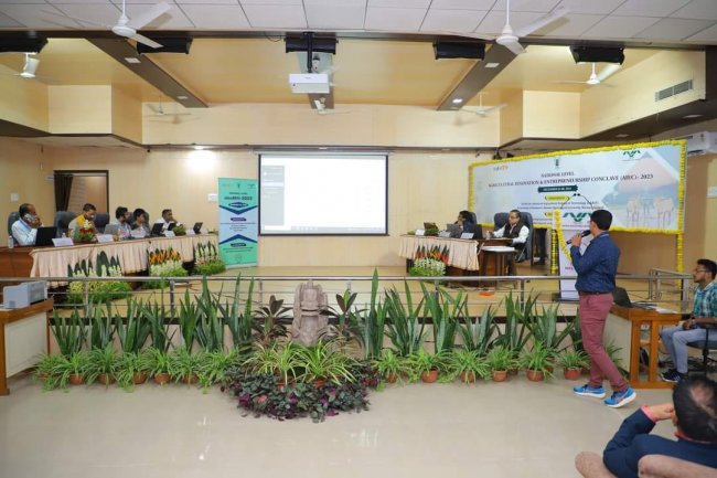 An ideaMill-2023 was undertaken as a part of the Agricultural Innovation & Entrepreneurship Conclave (AIEC) at NAU Navsari on December 6, 2023